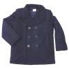 Kabát US PEA COAT modrý