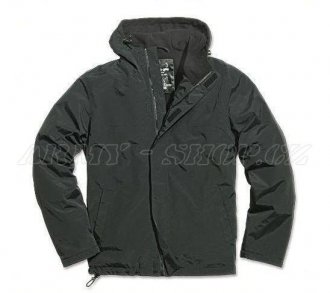 Bunda windbreaker zipper černá